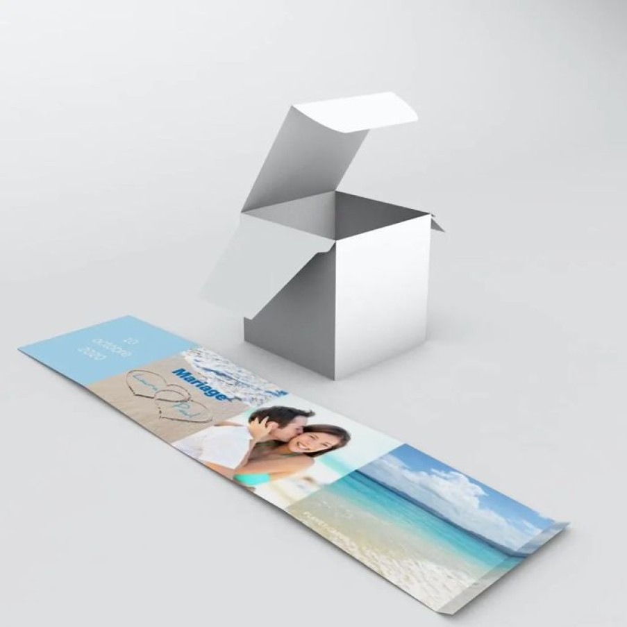 Clearance Planet cards Boite A Dragees Mariage La Plage