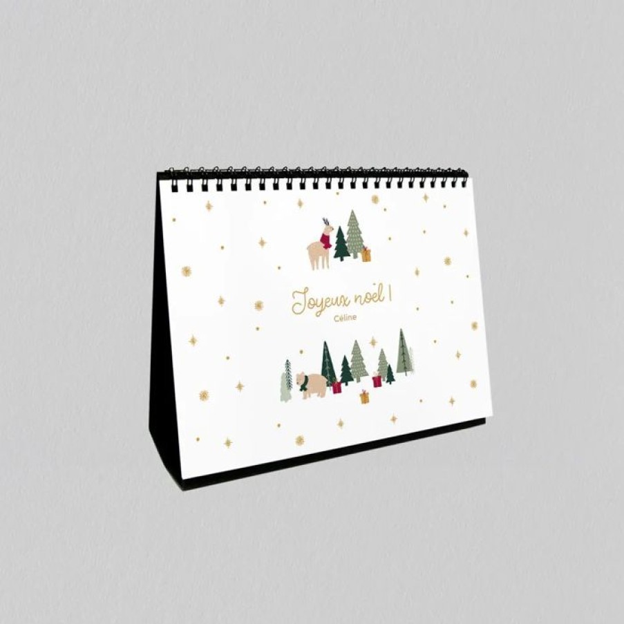 Hot Planet cards Calendrier Professionnel Animaux De Noel