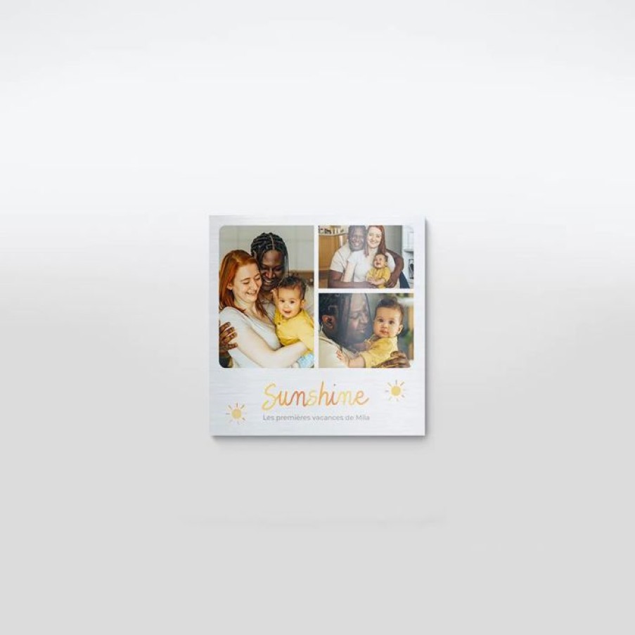 Best Planet cards Photo Aluminium Multiphoto Soleil 20X20