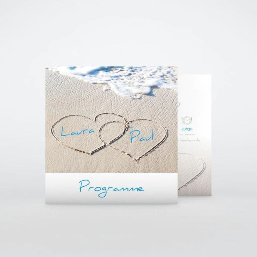 Wholesale Planet cards Programme De Mariage La Plage