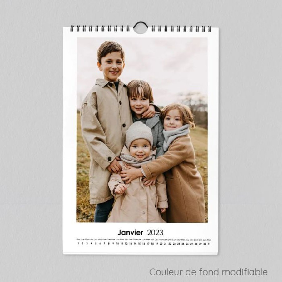 New Planet cards Calendrier Photo Flocons De Noel