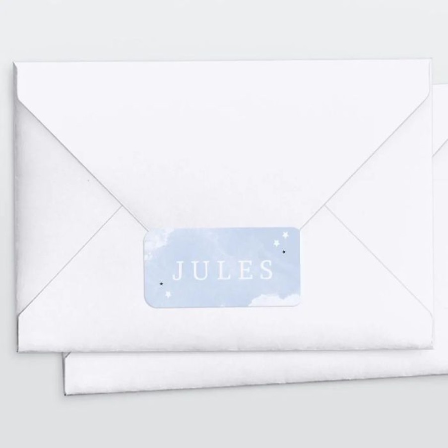 Best Planet cards Stickers Pour Enveloppes Naissance Chut Je Reve