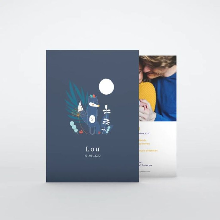 Hot Planet cards Nos Collaborations Tiwipi Loup