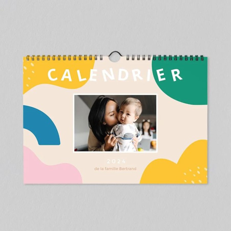 Wholesale Planet cards Calendrier Photo Formes Abstraites