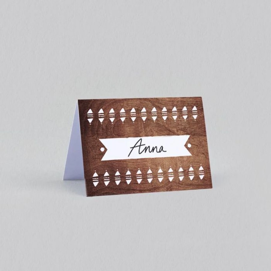 New Planet cards Marque Place Mariage Gravures Et Bois