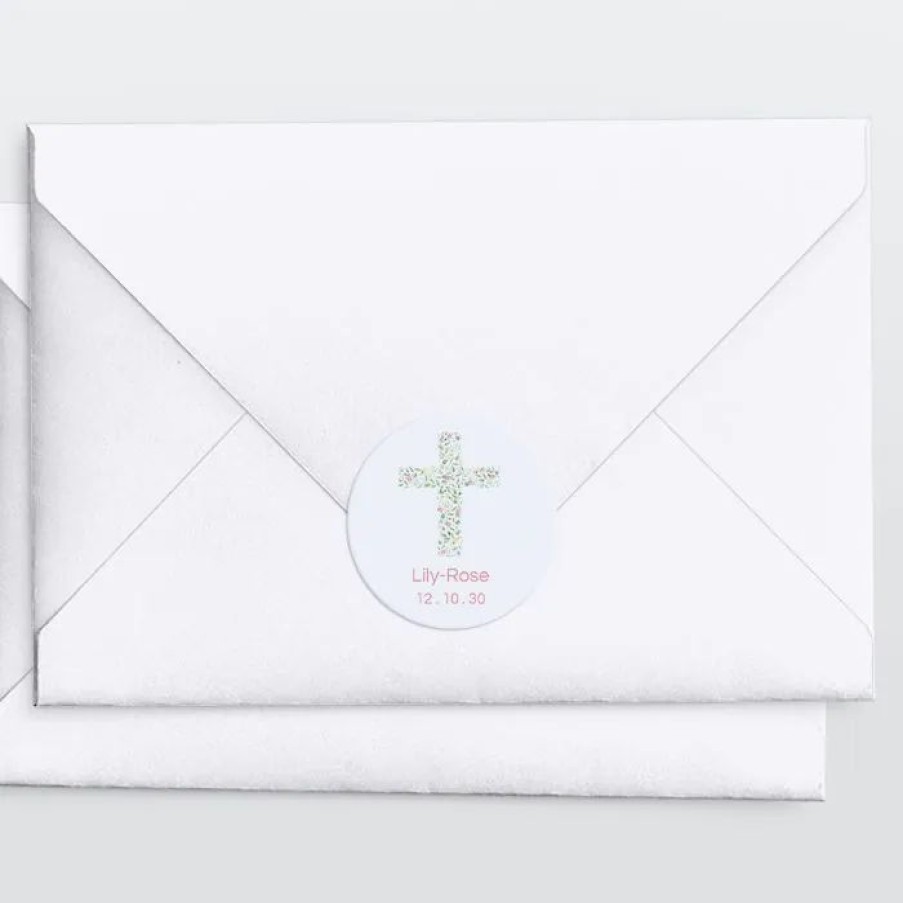 Best Planet cards Stickers Pour Enveloppes Bapteme Croix Champetre