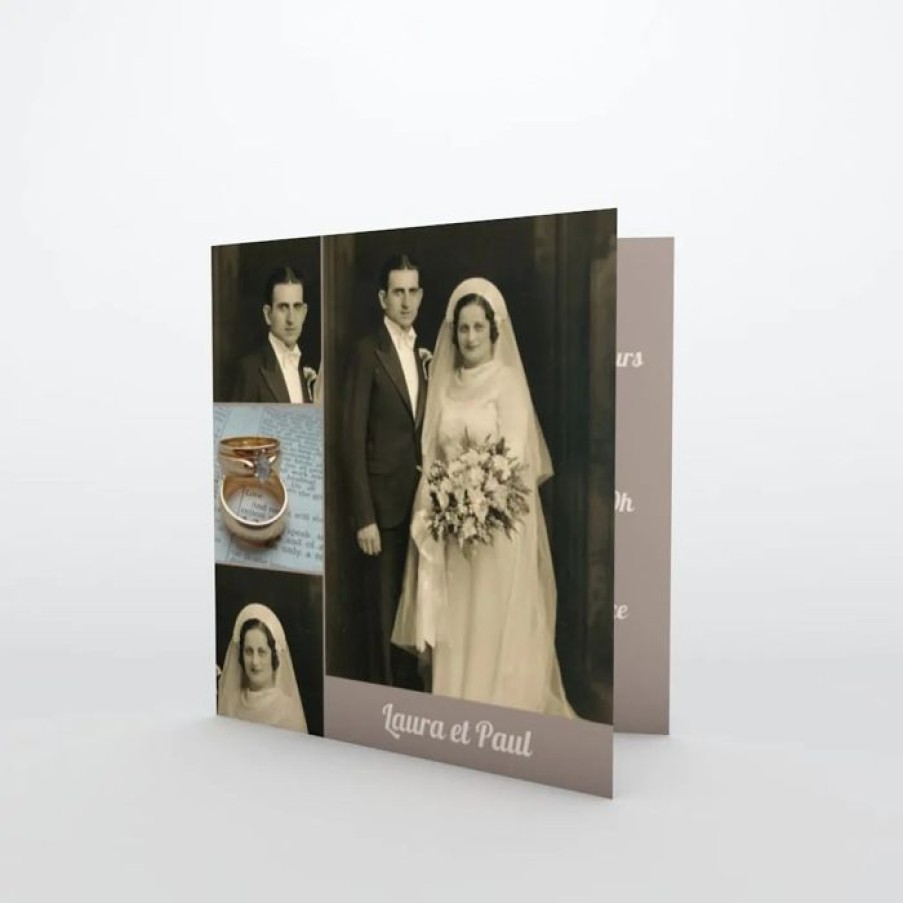 Hot Planet cards Carte Invitation Anniversaire De Mariage Photos Souvenirs