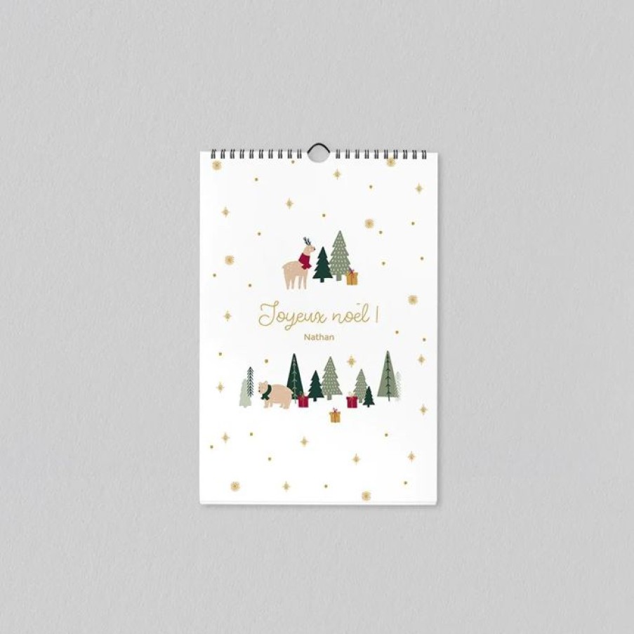 Wholesale Planet cards Calendrier Professionnel Animaux De Noel