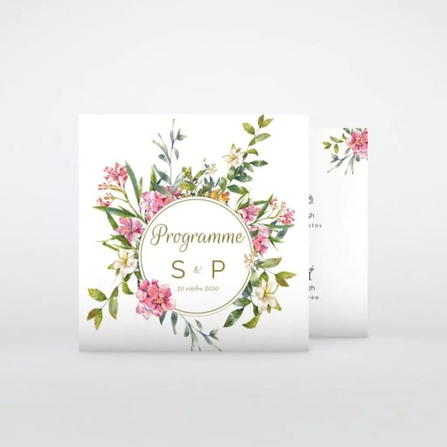 Clearance Planet cards Programme De Mariage Belle Nature