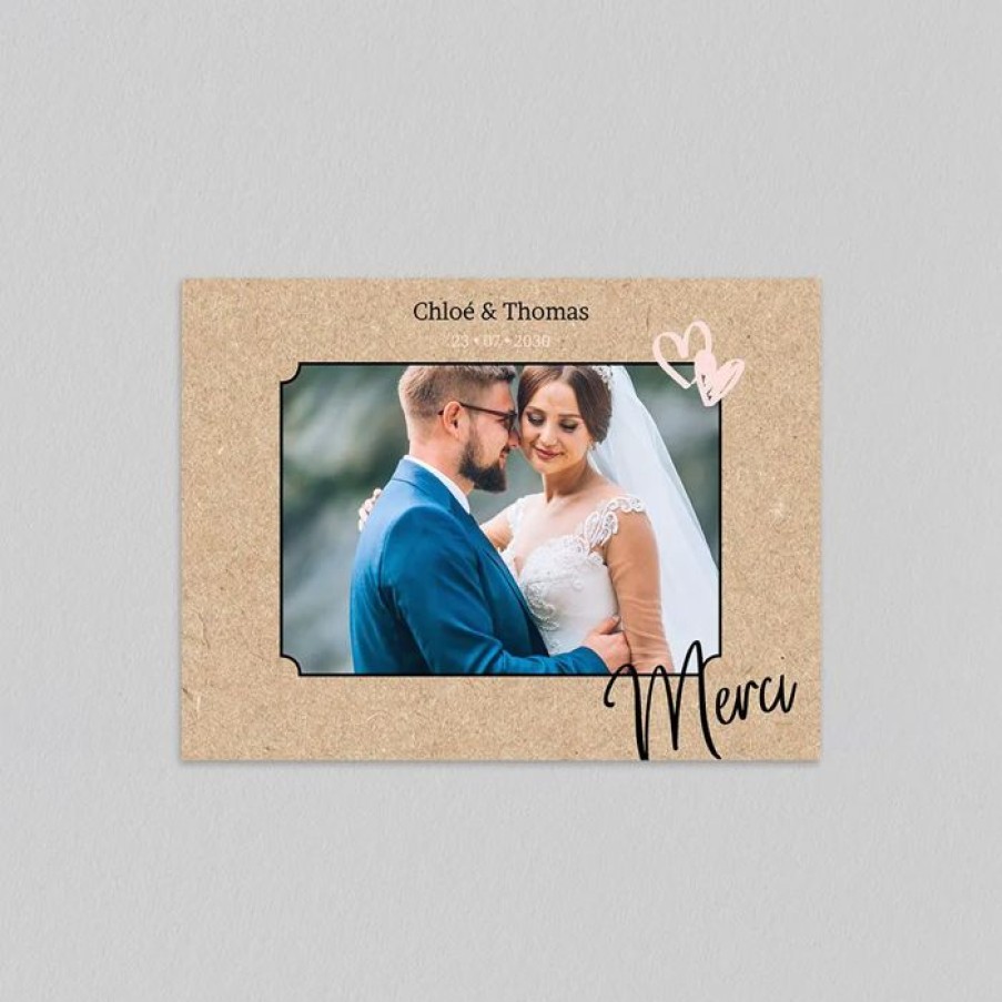 Clearance Planet cards Remerciement Mariage Script D'Amour