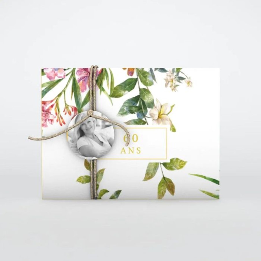 Wholesale Planet cards Carte Invitation Anniversaire Jolies Et Douces Fleurs