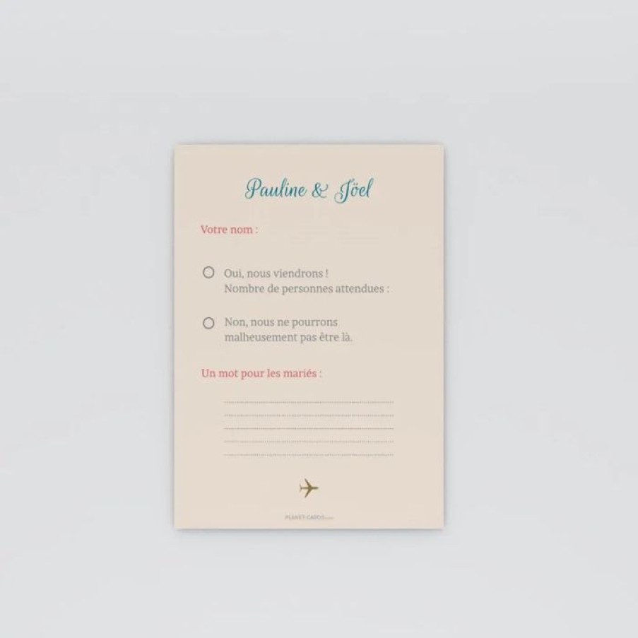 Best Planet cards Coupon-Reponse Mariage Embarquement Imminent