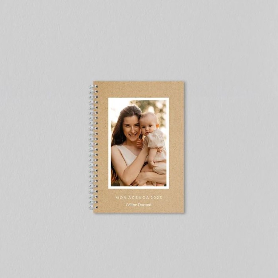 Clearance Planet cards Agenda Personnalise Kraft Et Cadre Photo 10X14