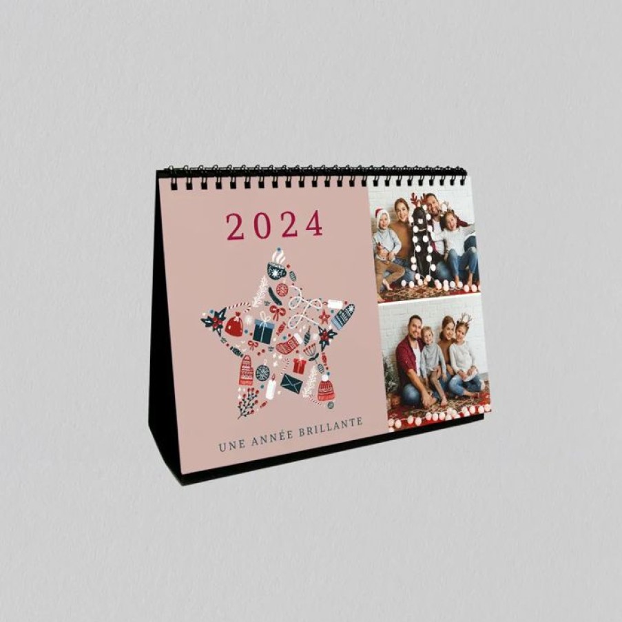 Online Planet cards Calendrier Photo De Bureau Une Annee Brillante