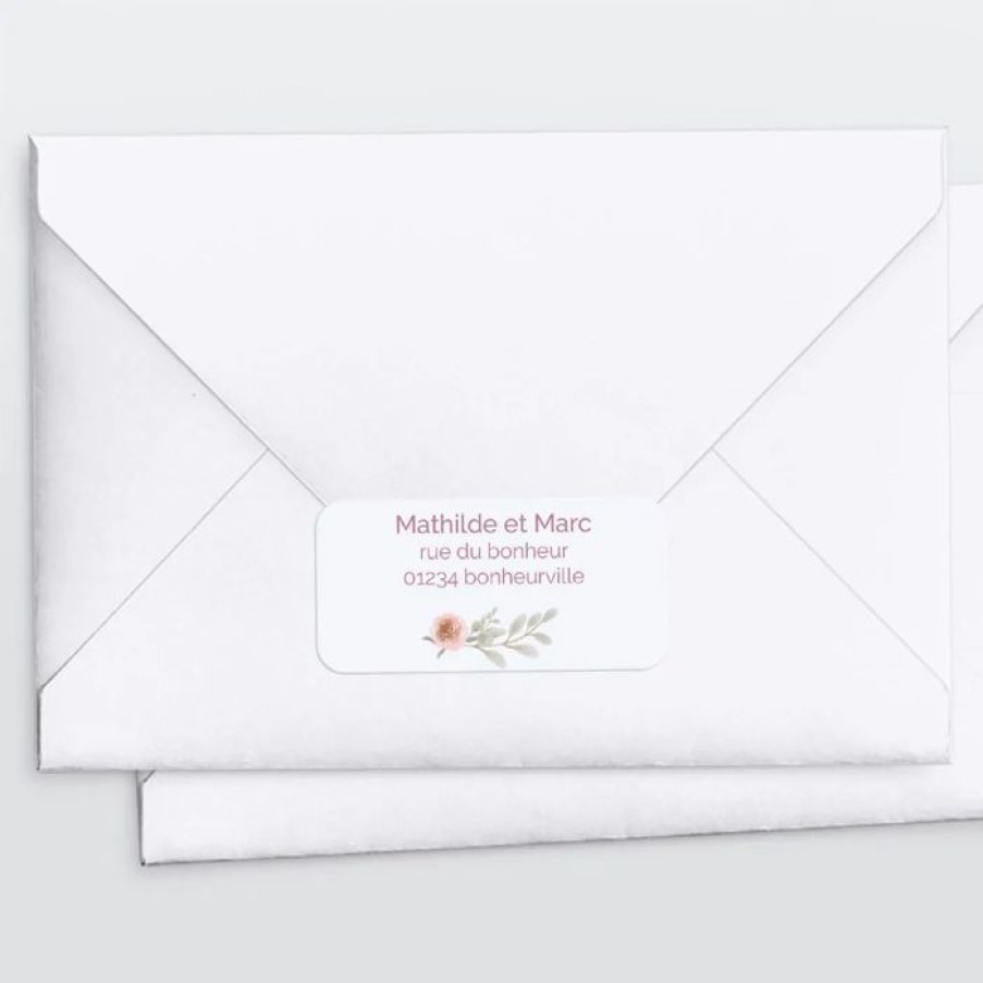 Best Planet cards Stickers Pour Enveloppes Naissance Jolies Fleurs Des Champs