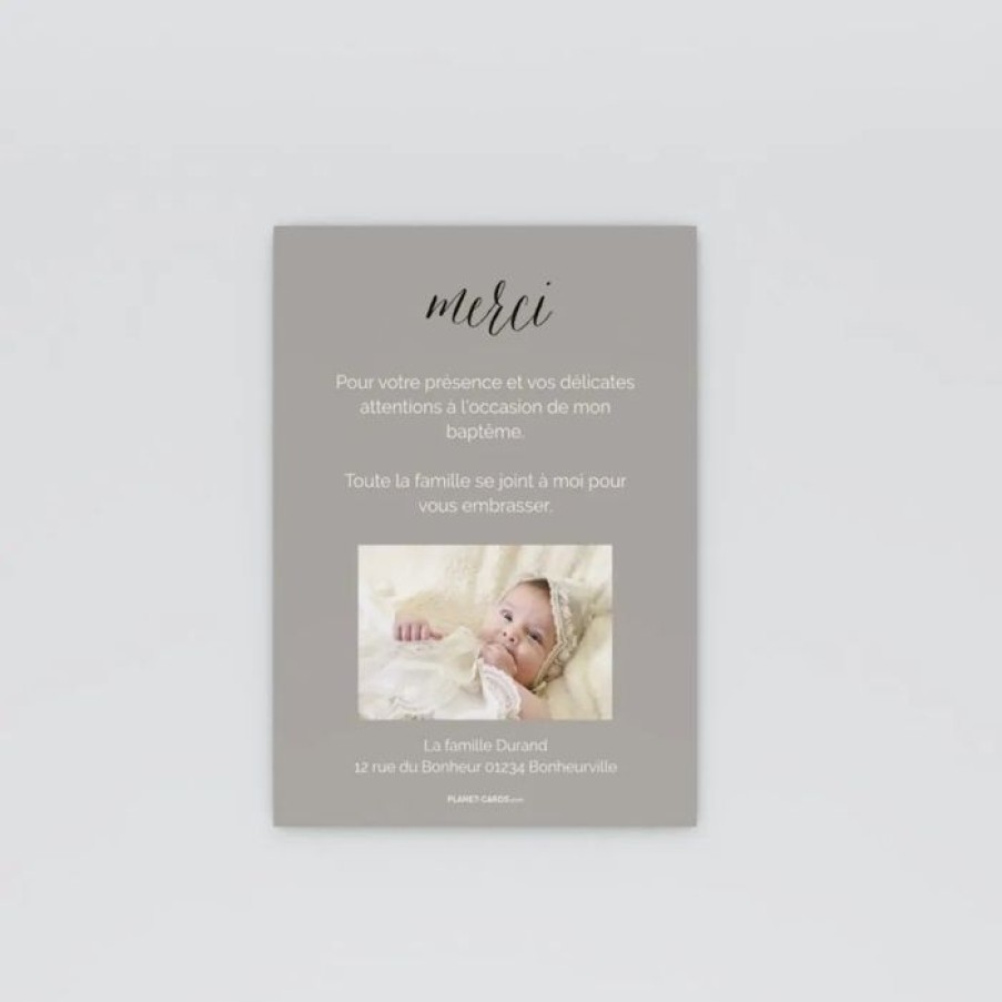 Wholesale Planet cards Remerciement Bapteme Instant Memorable