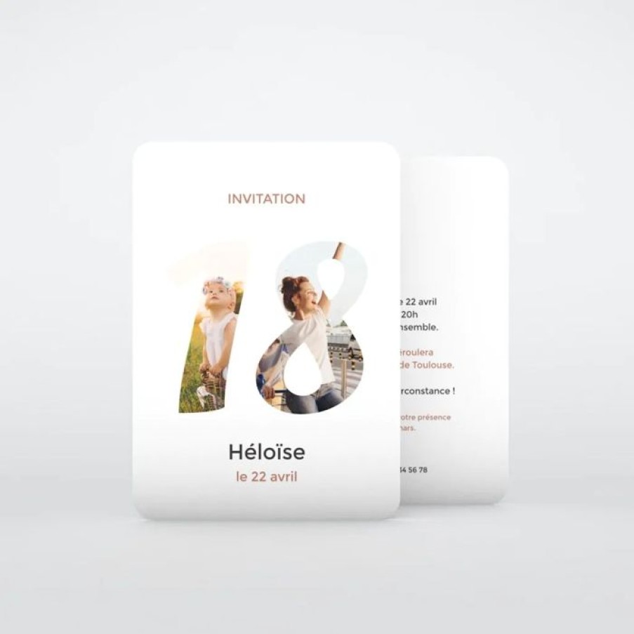 New Planet cards Carte Invitation Anniversaire Mes 18 Ans