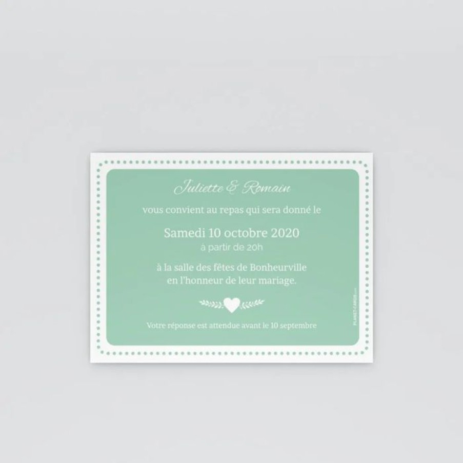 Wholesale Planet cards Carte D'Invitation Mariage Maries Hipster