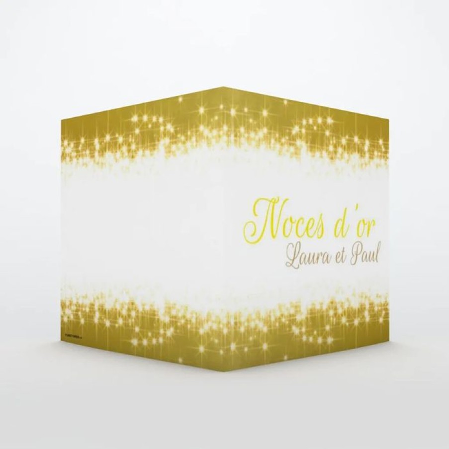 Hot Planet cards Carte Invitation Anniversaire De Mariage Lumieres