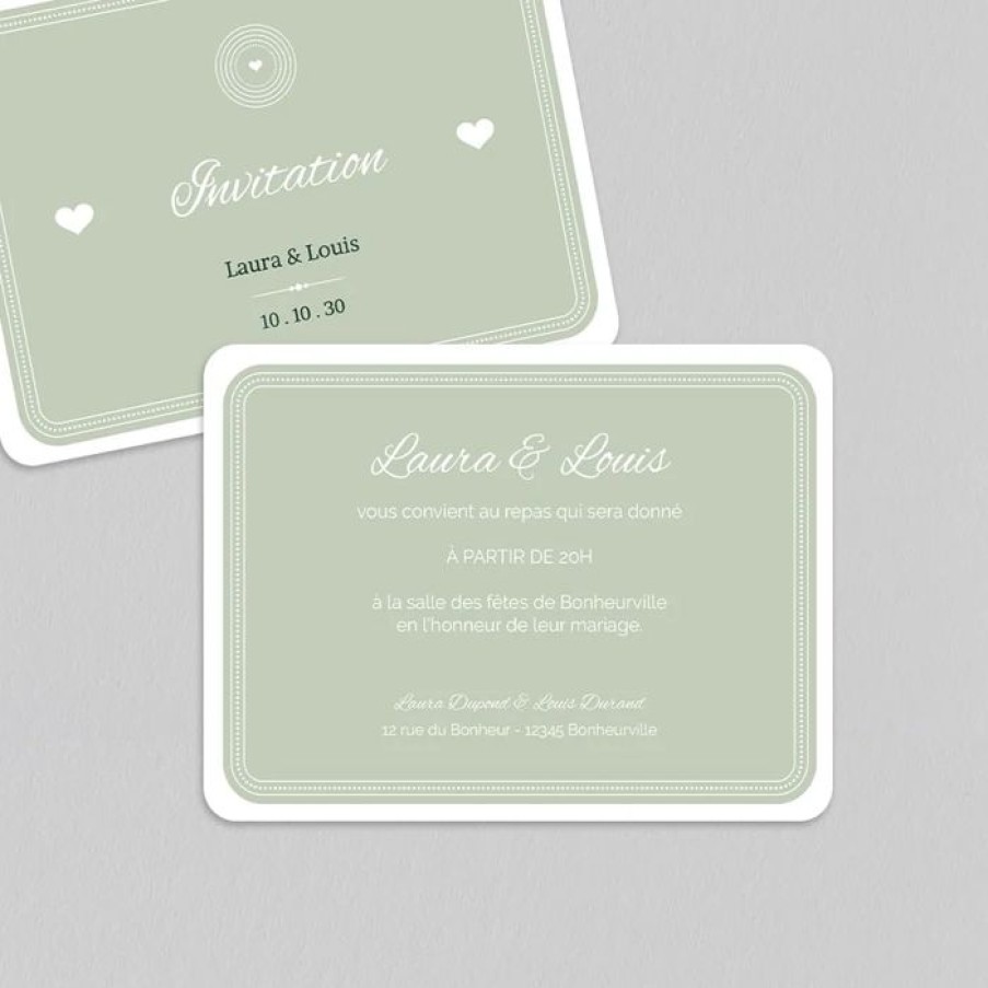 Wholesale Planet cards Carte D'Invitation Mariage Vinyle Vintage