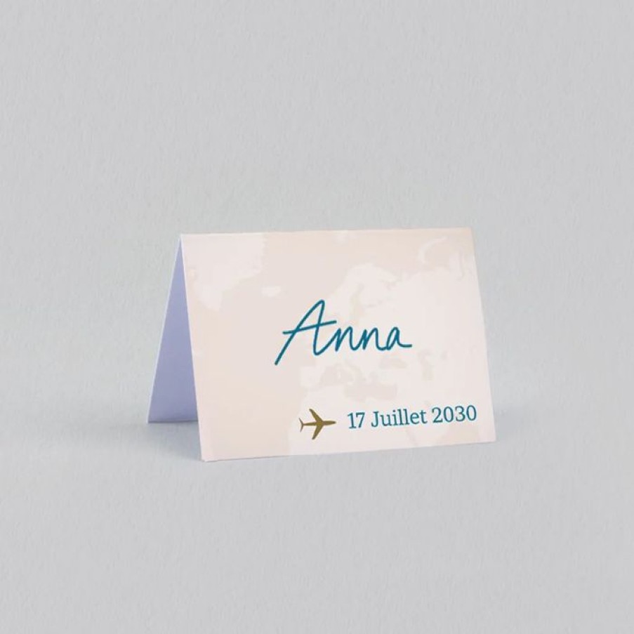 New Planet cards Marque Place Mariage Embarquement Imminent