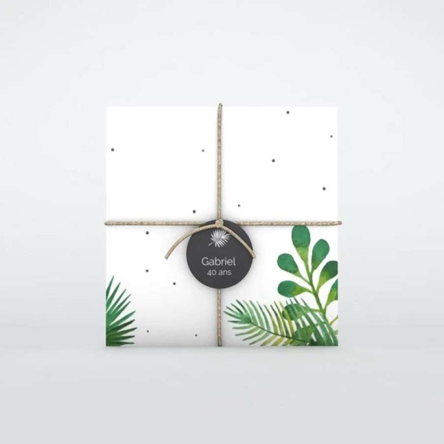 New Planet cards Carte Invitation Anniversaire Feuilles Et Pois