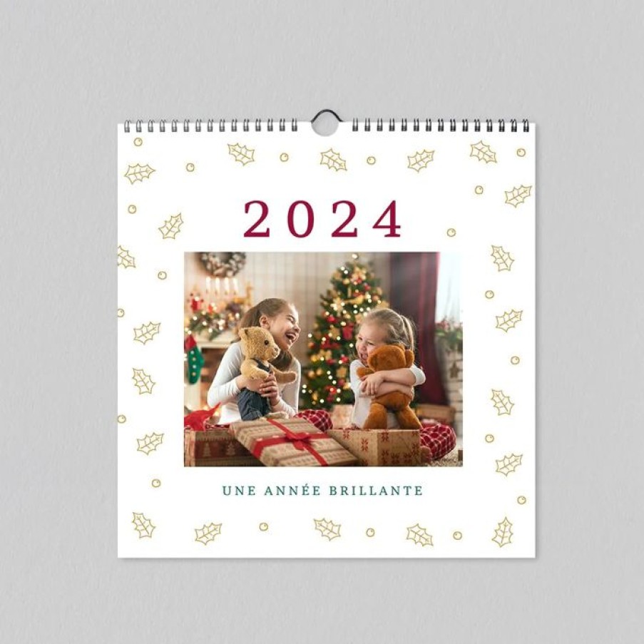 Clearance Planet cards Calendrier Photo Feuilles De Houx