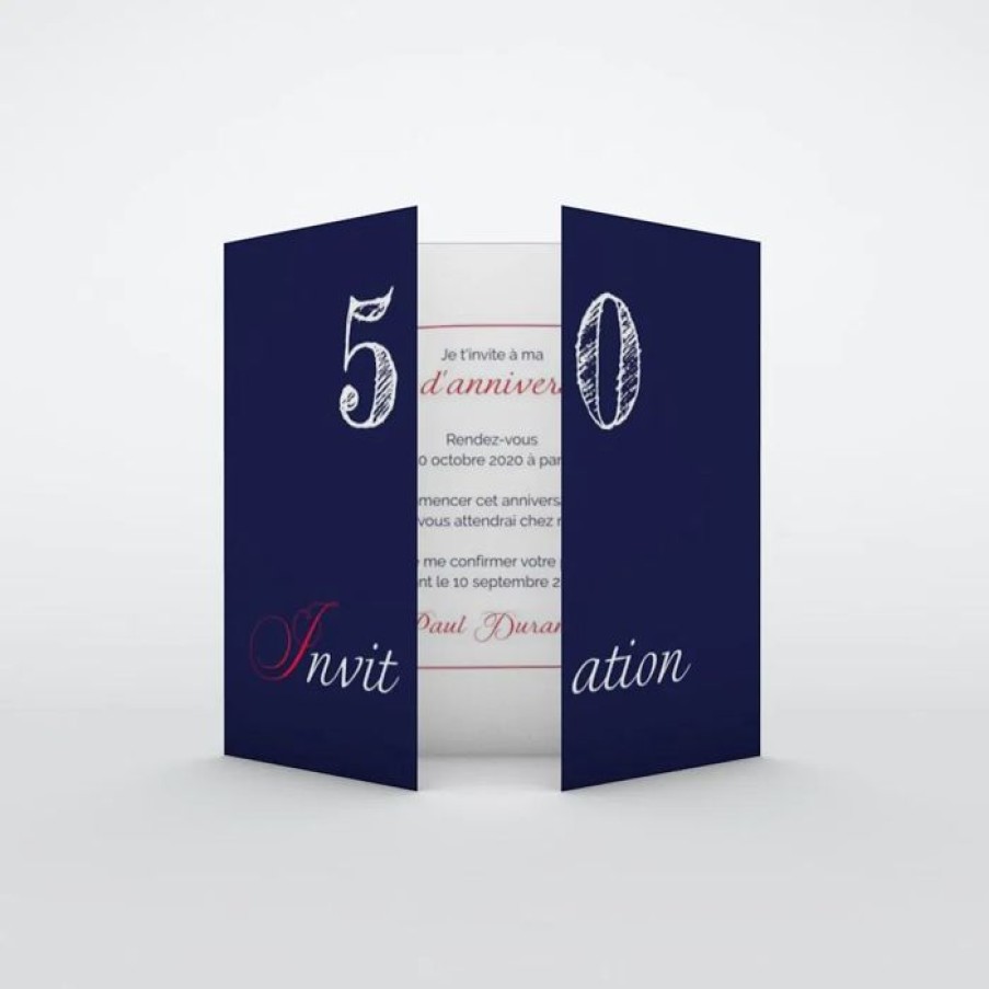 Wholesale Planet cards Carte Invitation Anniversaire Cadre Et Arabesques