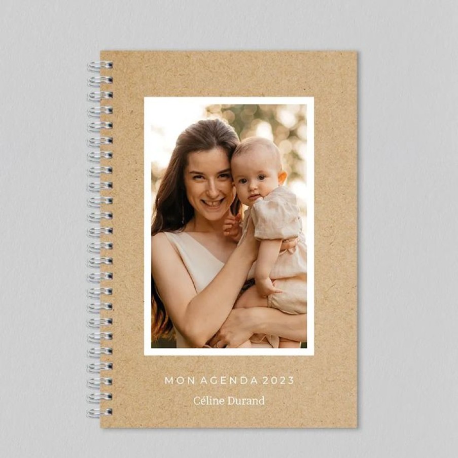 Wholesale Planet cards Agenda Personnalise Kraft Et Cadre Photo 20X28