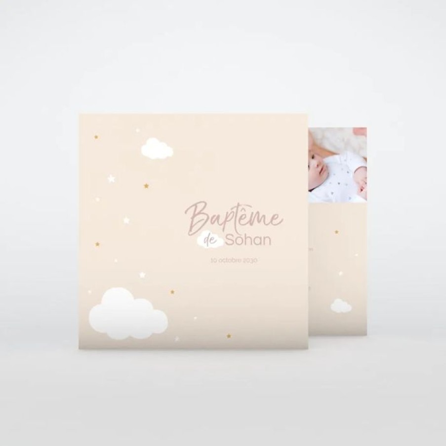 Wholesale Planet cards Faire Part Bapteme La Nuit En Douceur