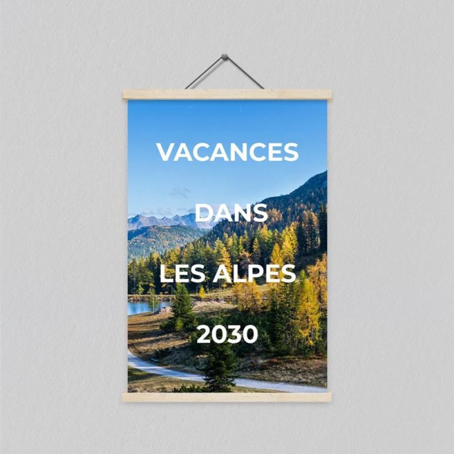 New Planet cards Affiche Photo Texte 20X30