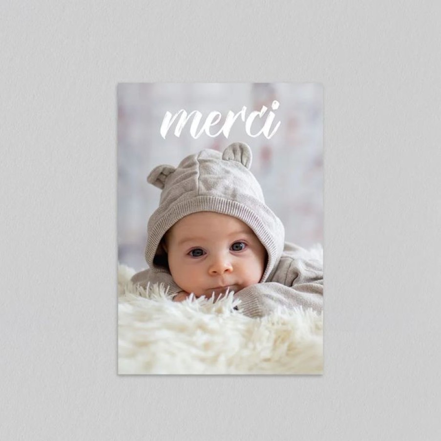 Wholesale Planet cards Remerciement Bapteme Immense Merci