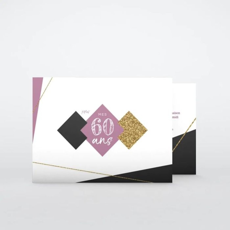 Hot Planet cards Carte Invitation Anniversaire Anniversaire Et Triangles