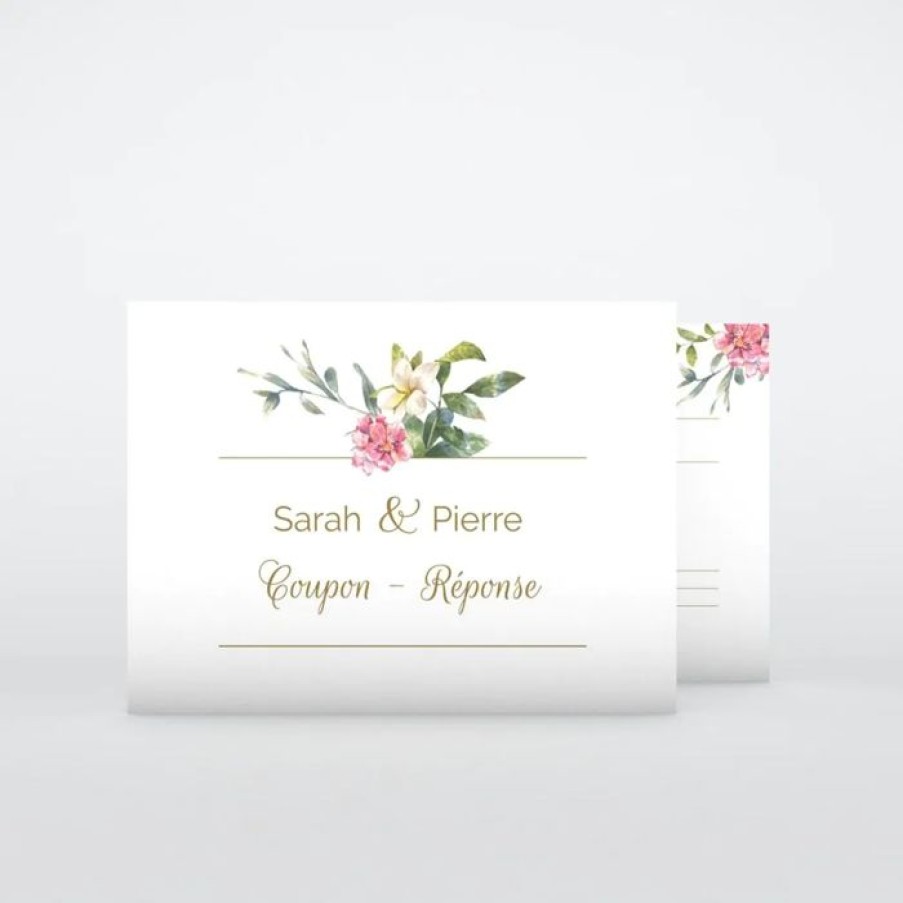 Online Planet cards Coupon-Reponse Mariage Belle Nature