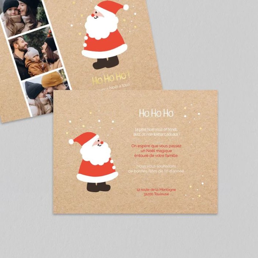 Clearance Planet cards Carte De Noel Pere Noel Et Photos