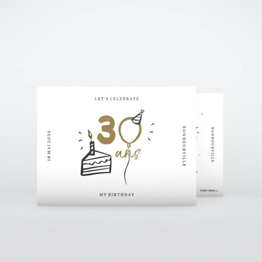 Best Planet cards Carte Invitation Anniversaire Dessins Festifs