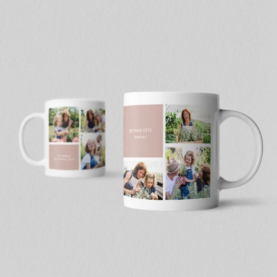 Wholesale Planet cards Mug Photo Photos Et Blocs Colores Ceramique