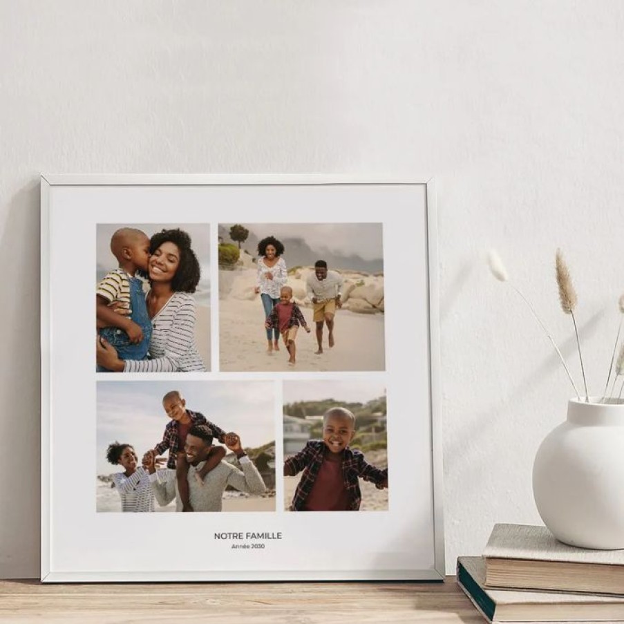 Clearance Planet cards Affiche Photo Grille 4 Photos Cadre 40X40