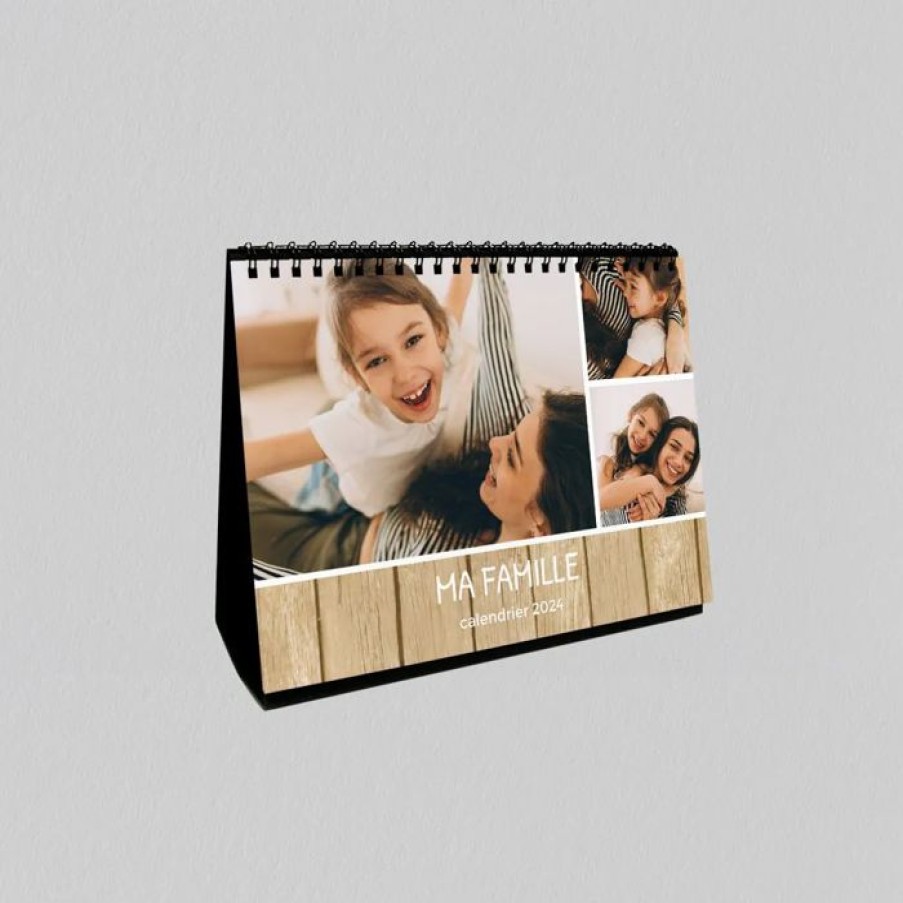 Online Planet cards Calendrier Photo De Bureau Notre Petite Famille