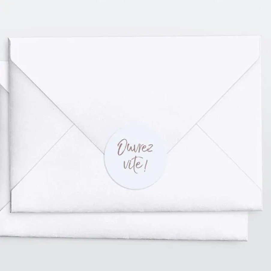 Wholesale Planet cards Stickers Pour Enveloppes Naissance Effet Papier