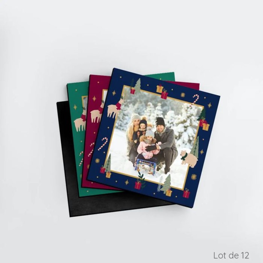 Online Planet cards Magnet Photo Animaux De Noel Et Photo 6X6