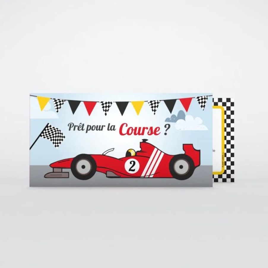 Clearance Planet cards Carte Invitation Anniversaire Voiture De Course