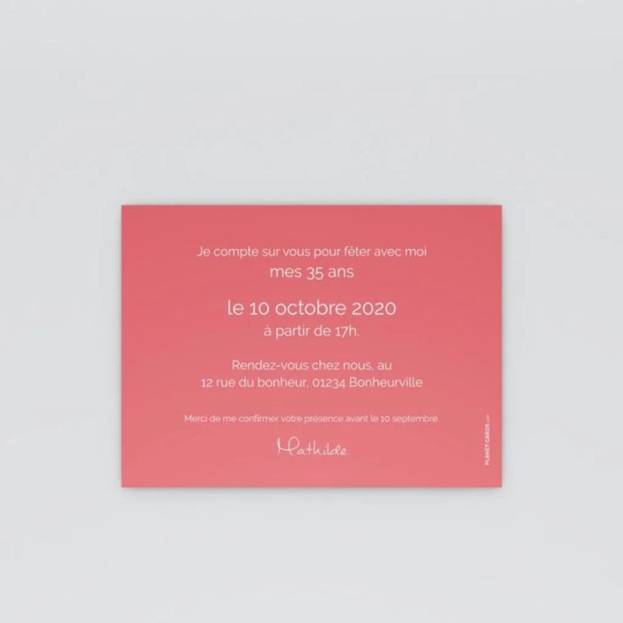 Online Planet cards Carte Invitation Anniversaire Cassette Audio