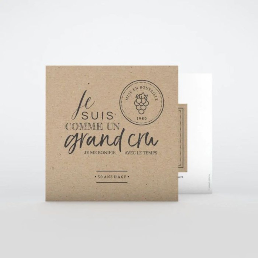 New Planet cards Carte Invitation Anniversaire Du Vin Et Des Annees