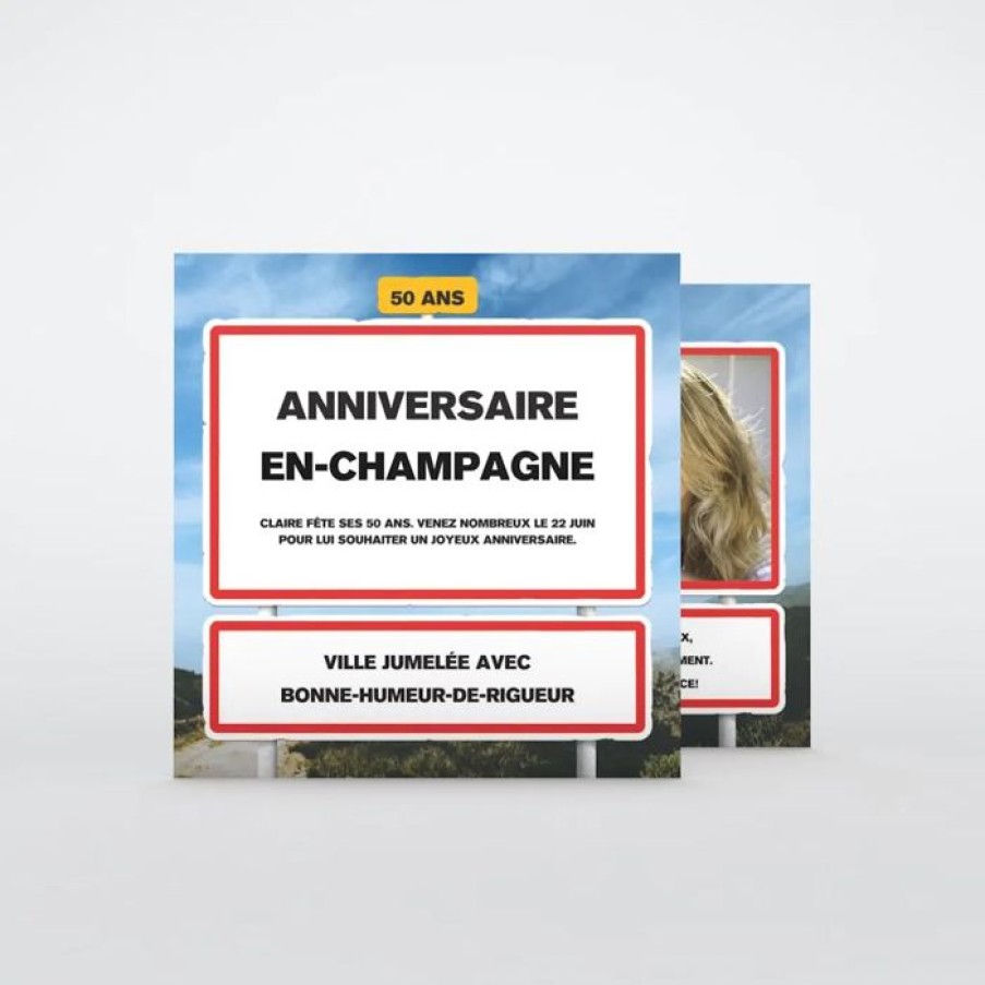 Clearance Planet cards Carte Invitation Anniversaire Panneau Arrivee