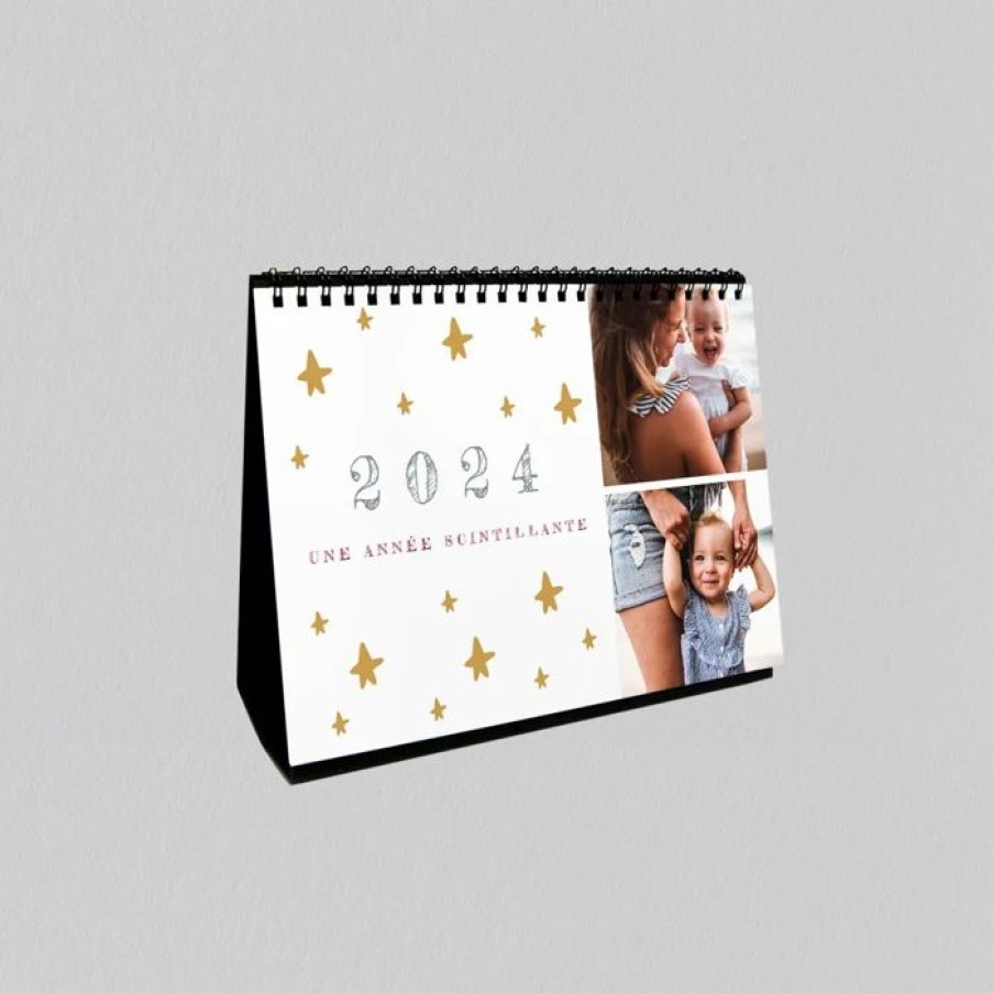 Hot Planet cards Calendrier Photo De Bureau Etoiles