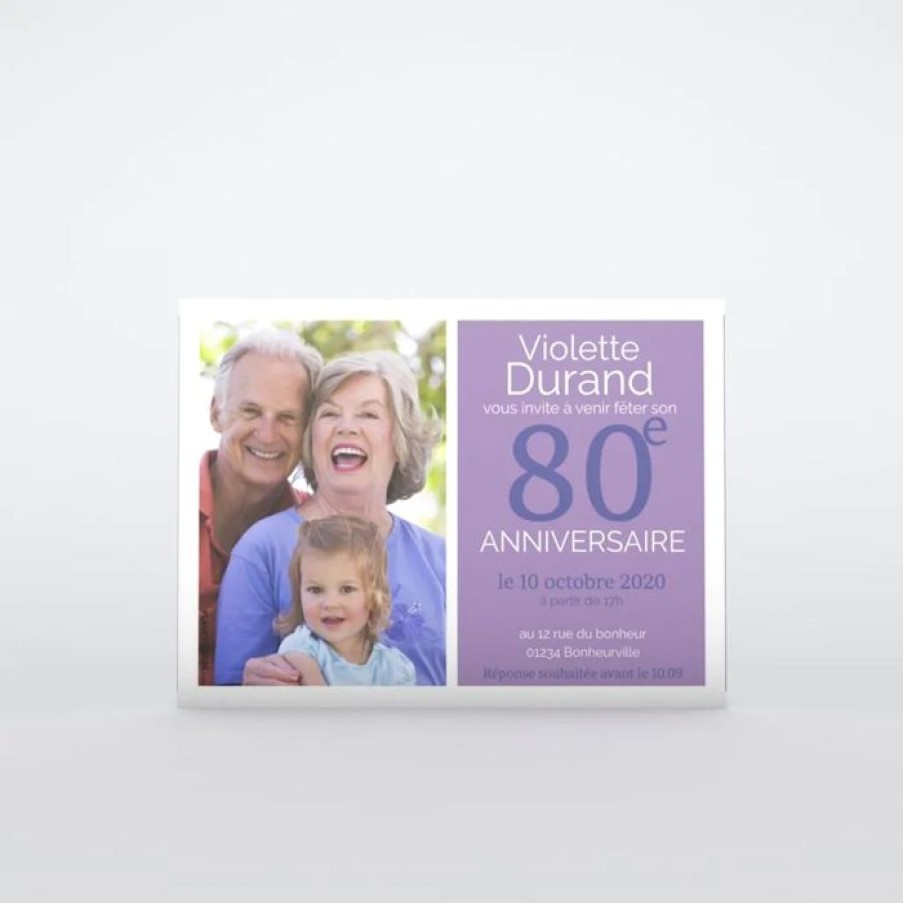 Best Planet cards Carte Invitation Anniversaire Portrait Anniversaire