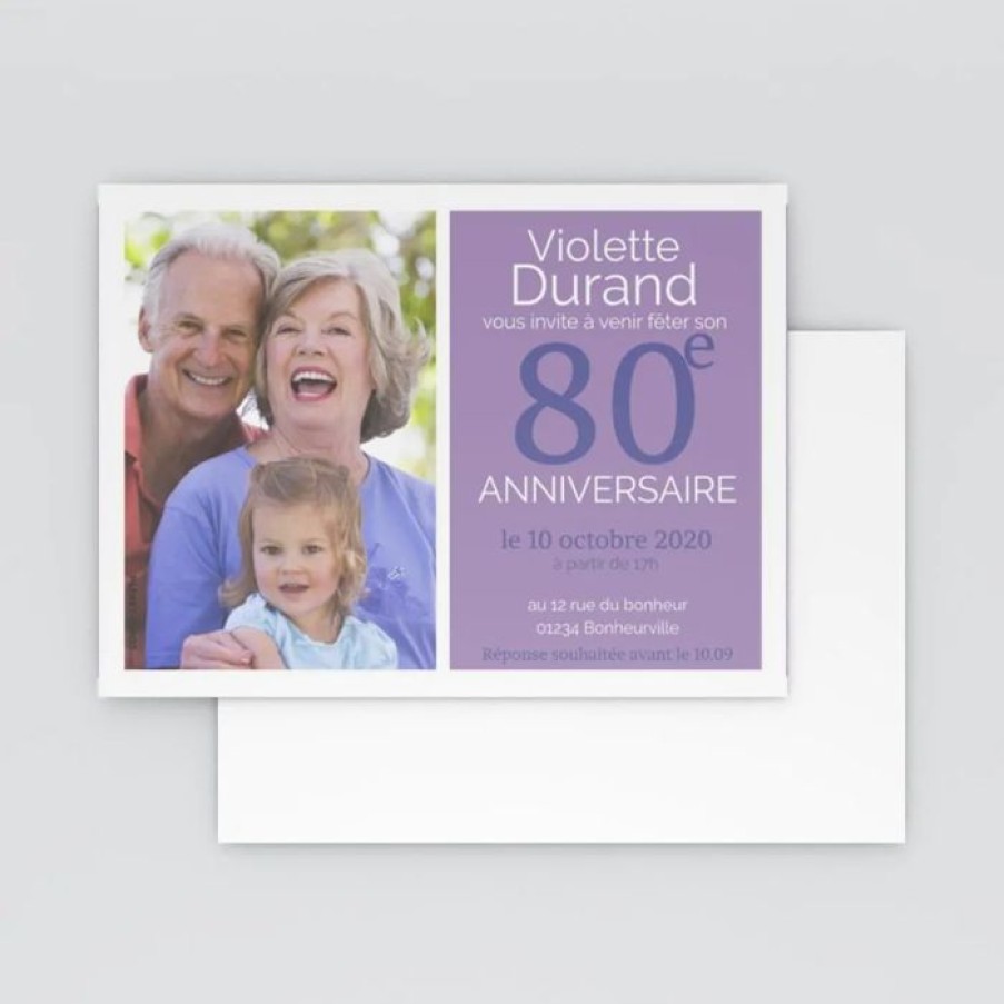 Best Planet cards Carte Invitation Anniversaire Portrait Anniversaire