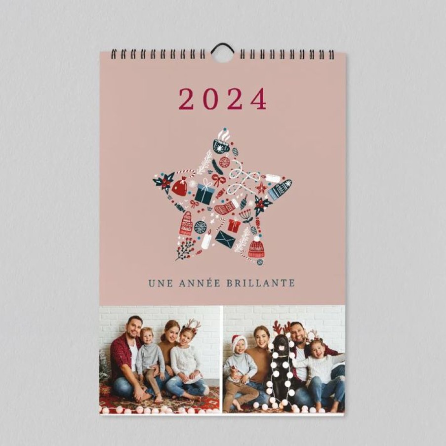 Online Planet cards Calendrier Photo Une Annee Brillante