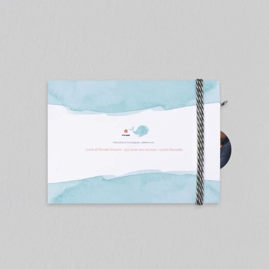 Online Planet cards Nos Collaborations Ocean Et Aquarelle Turquoise